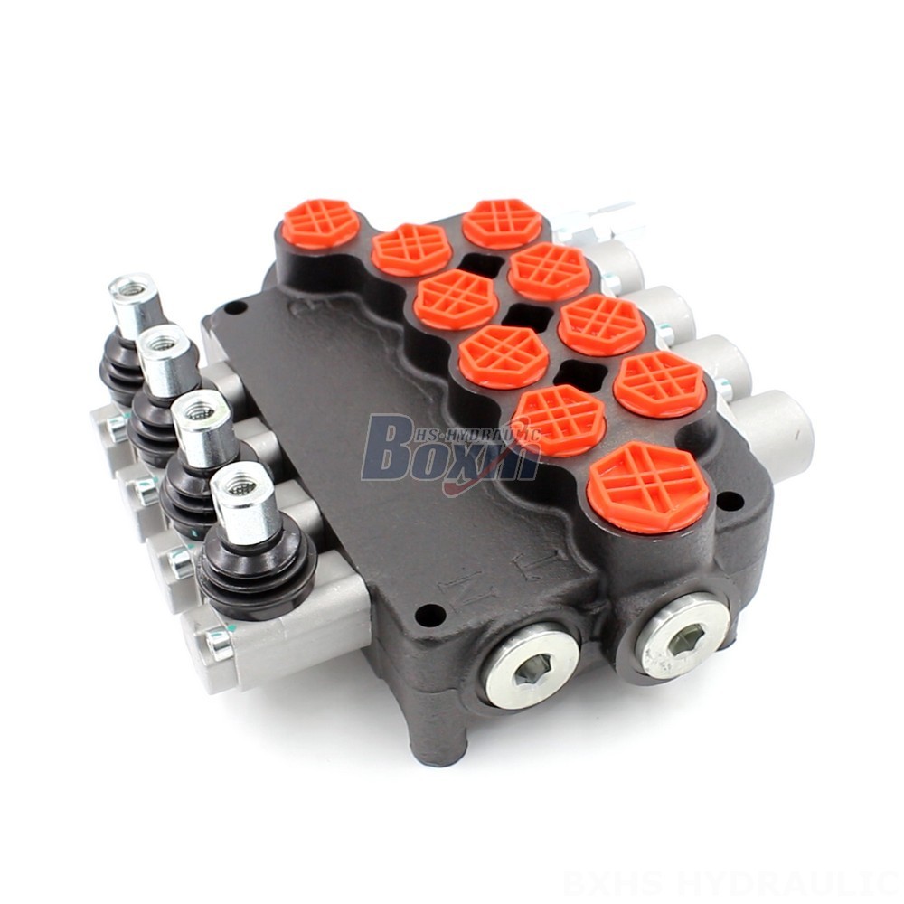 Hydraulic Sectional Directional Control Valve Spool Type Valve | G34 Series | 4 Spools main image