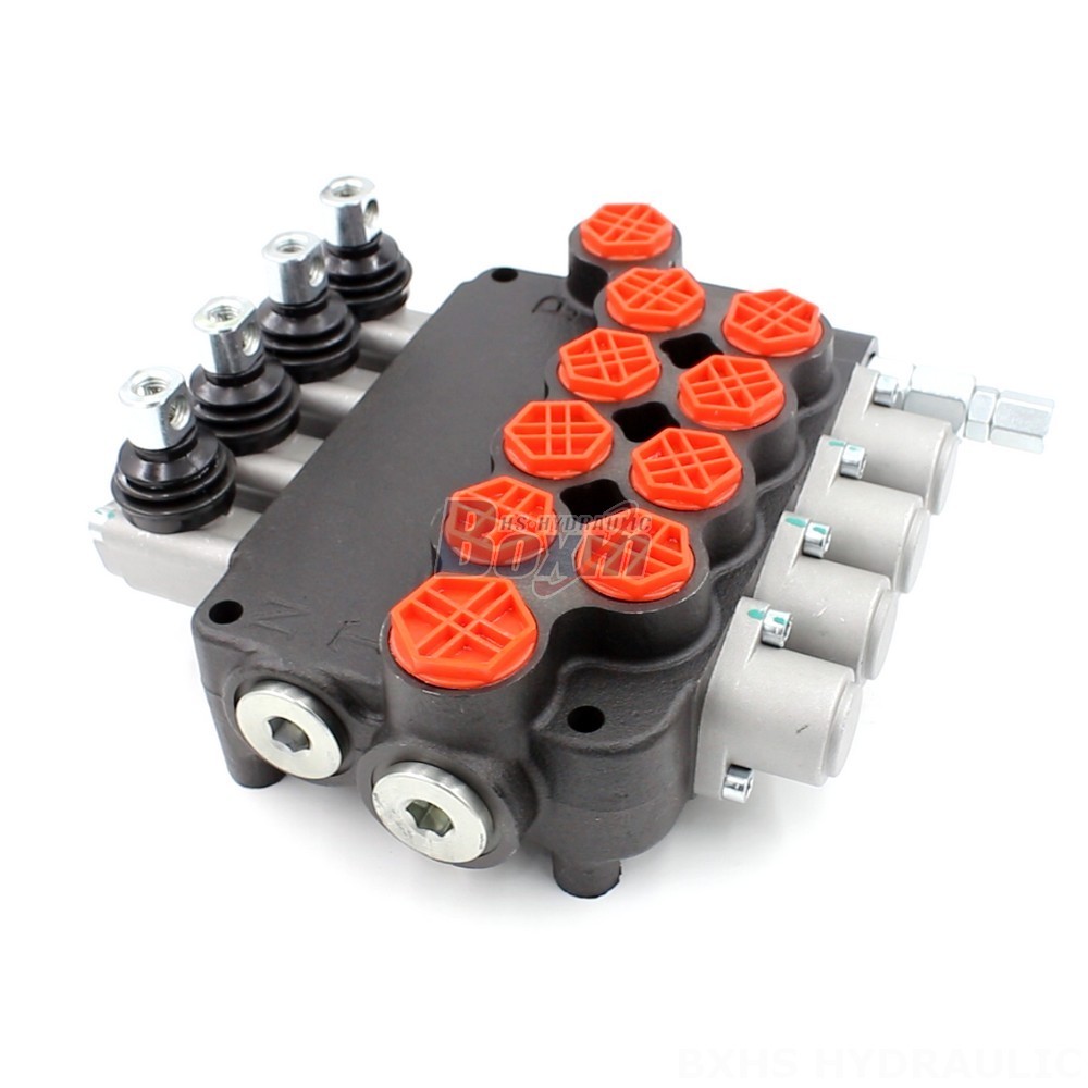 Hydraulic Sectional Directional Control Valve Spool Type Valve | G34 Series | 4 Spools main image