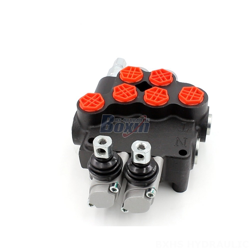 P80-G34-G12 2-Spool Hydraulic Directional Valve | Factory Direct & Customizable main image