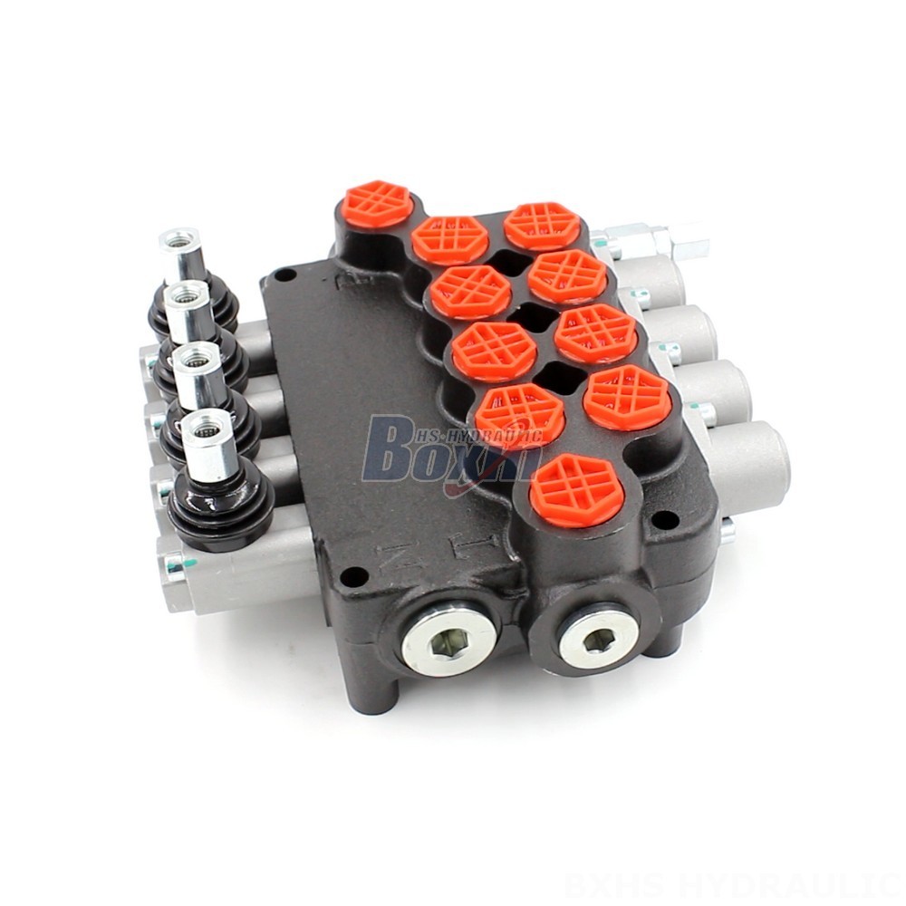 3 Spool Electric Hydraulic Control Valve Hydraulic Spool Valve 4-Way | Distributor & Wholesale main image