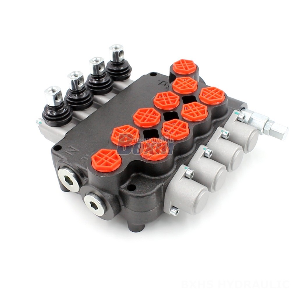 3 Spool Electric Hydraulic Control Valve Hydraulic Spool Valve 4-Way | Distributor & Wholesale main image