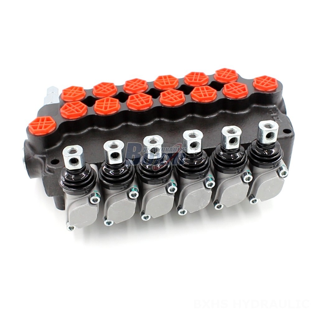 P80-G34-OT Manual 6 Spool Monoblock Directional Valve | Manufacturer & Global Supplier main image