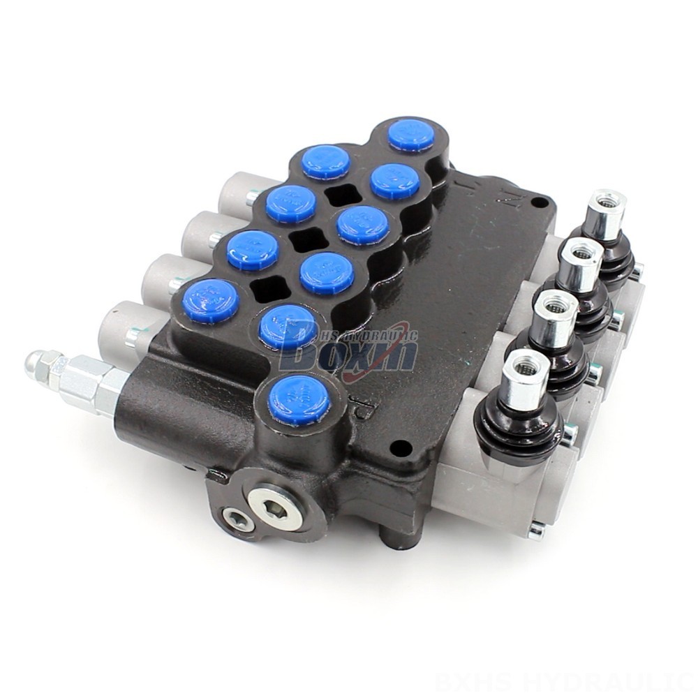 Hydraulic Control Panel Hydraulic Directional Valve, 4 Spool, Monoblock Design - P80-U78-4OT cover photo
