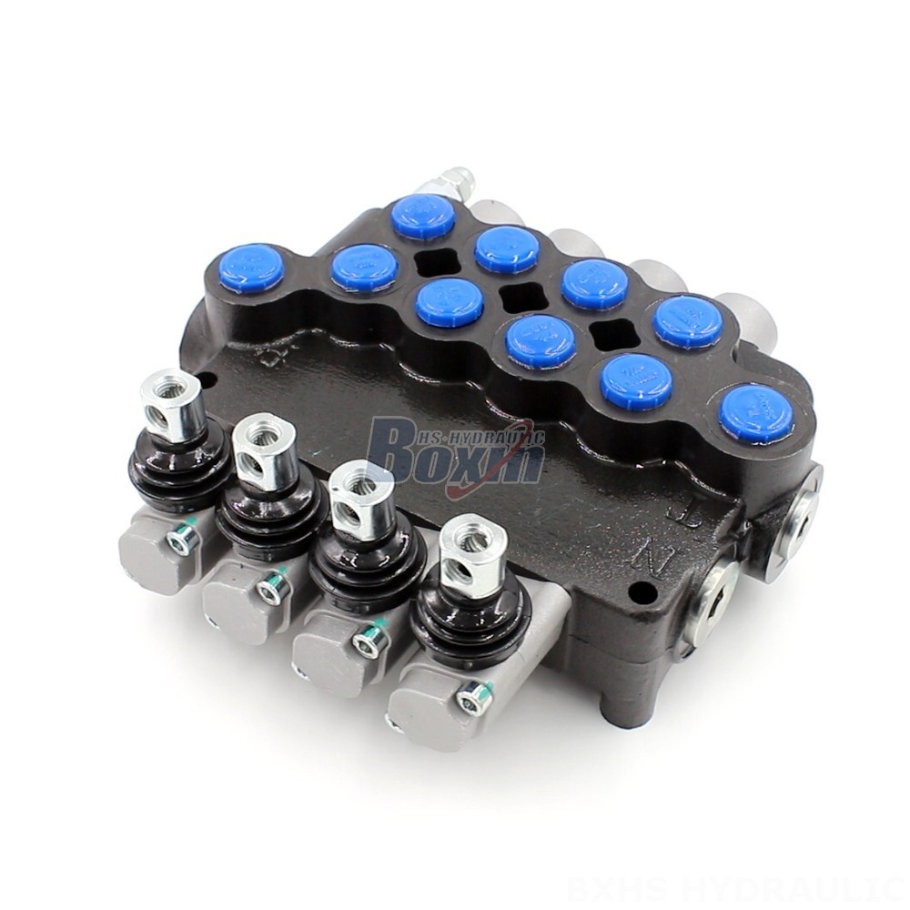Hydraulic Control Panel Hydraulic Directional Valve, 4 Spool, Monoblock Design - P80-U78-4OT main image