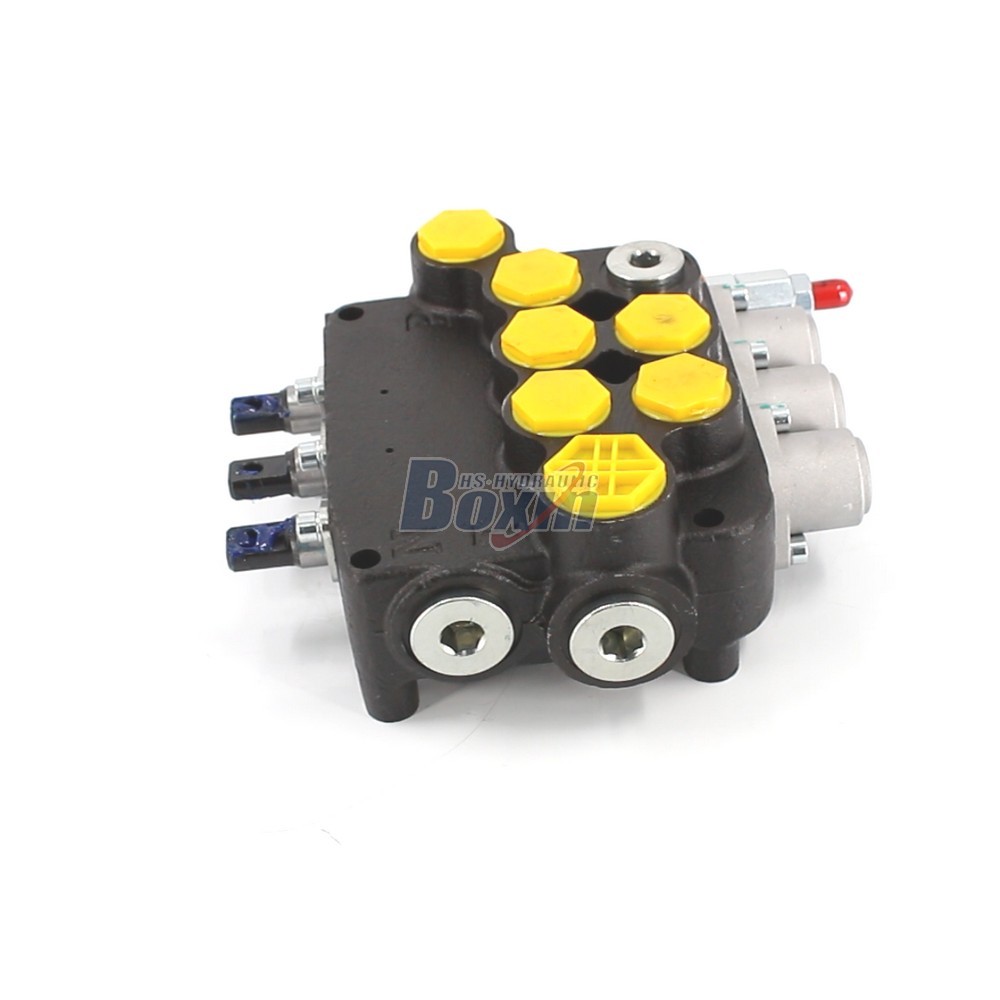 High Pressure P80A-G-BT-2OT 3 Spool Hydraulic Directional Valve cover photo