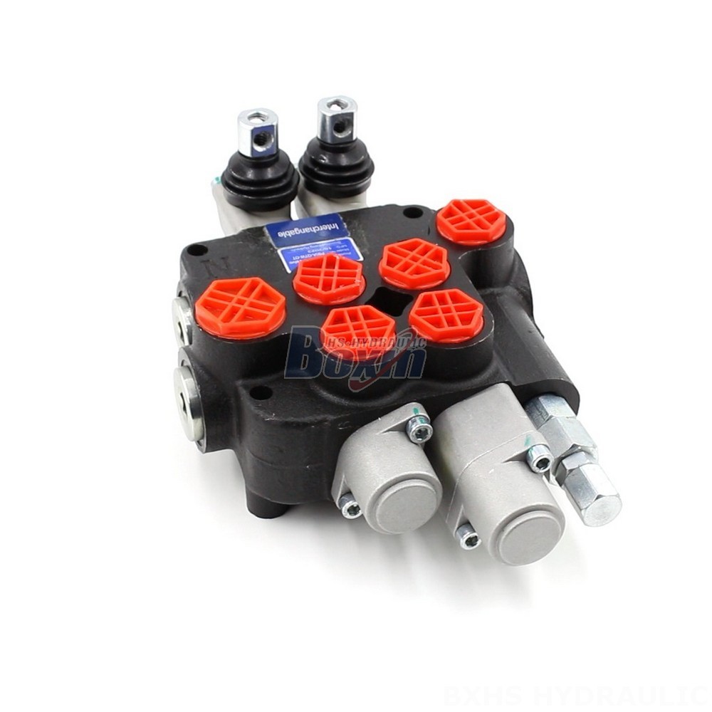 Hydraulic Control Valve Levers 2-Spool Hydraulic Valve | P80A Model | Wholesale & Customization main image