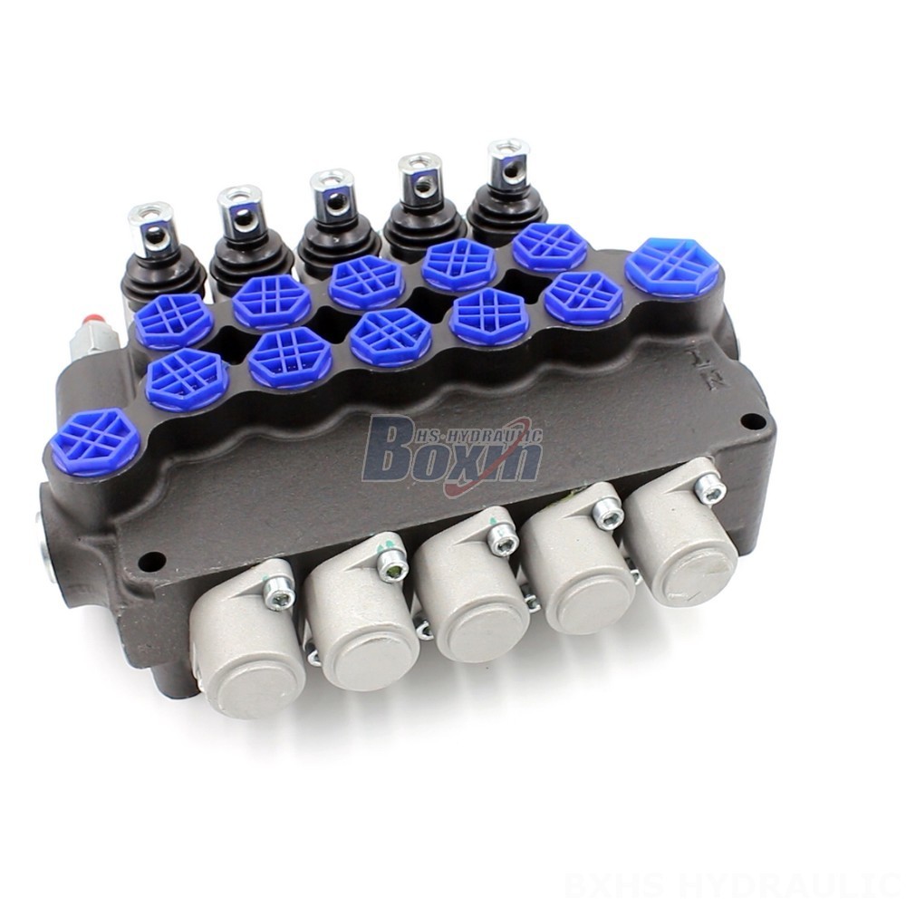 Backhoe Hydraulic Flow Divider Valve 5-Spool Hydraulic Valve | Industrial Automation Solutions cover photo