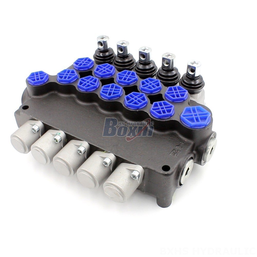 Backhoe Hydraulic Flow Divider Valve 5-Spool Hydraulic Valve | Industrial Automation Solutions main image
