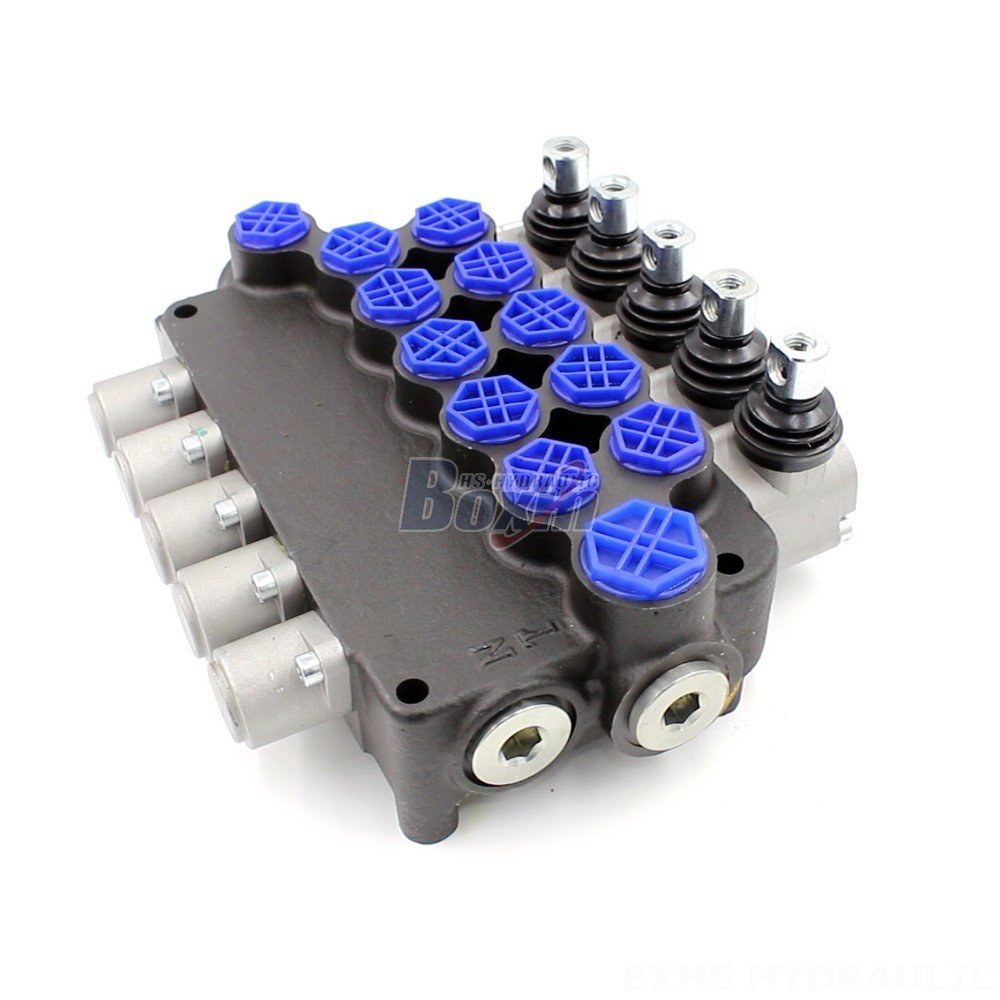 Hydraulic Control 6 Spool Valve Customized Hydraulic Valve Solutions | P80F-G34-OT OEM Services main image