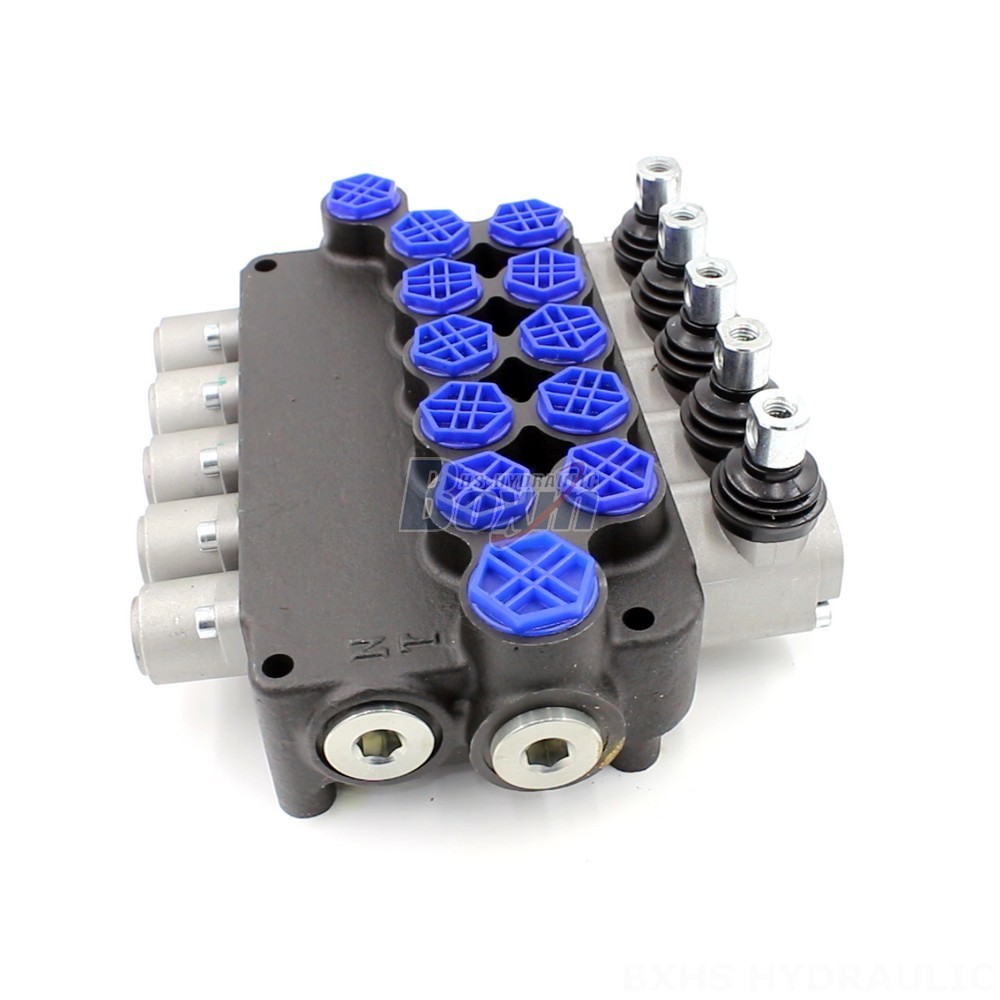 Backhoe Hydraulic Flow Divider Valve 5-Spool Hydraulic Valve | Industrial Automation Solutions main image
