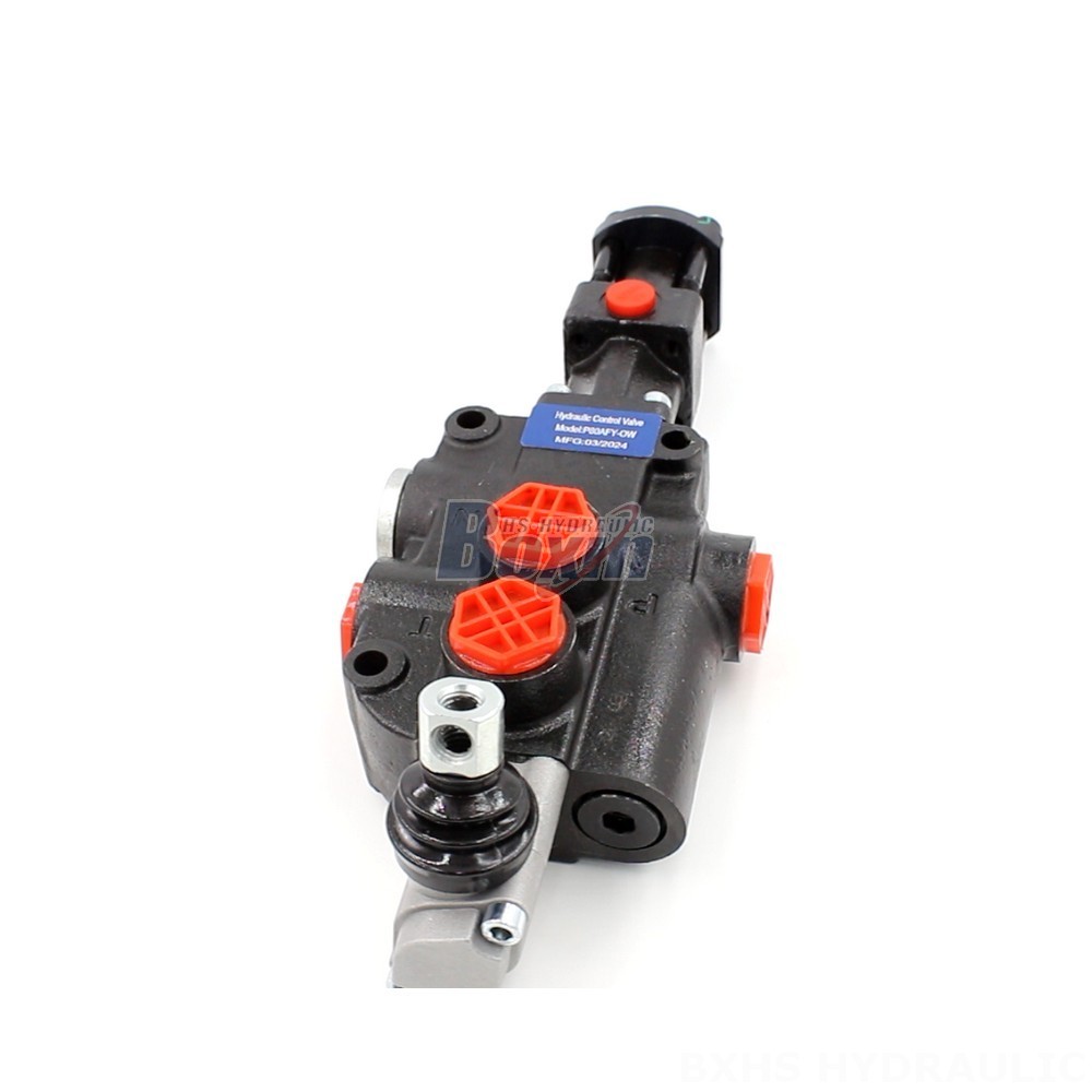 6 Port Solenoid Diverter Valve P80F-G34 Single Spool Hydraulic Valve | OEM & Wholesale Services main image