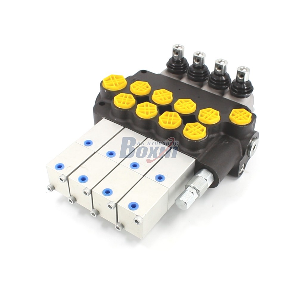 4 Spool P80 Series Pneumatic Directional Valve P80Q-G-4OT main image