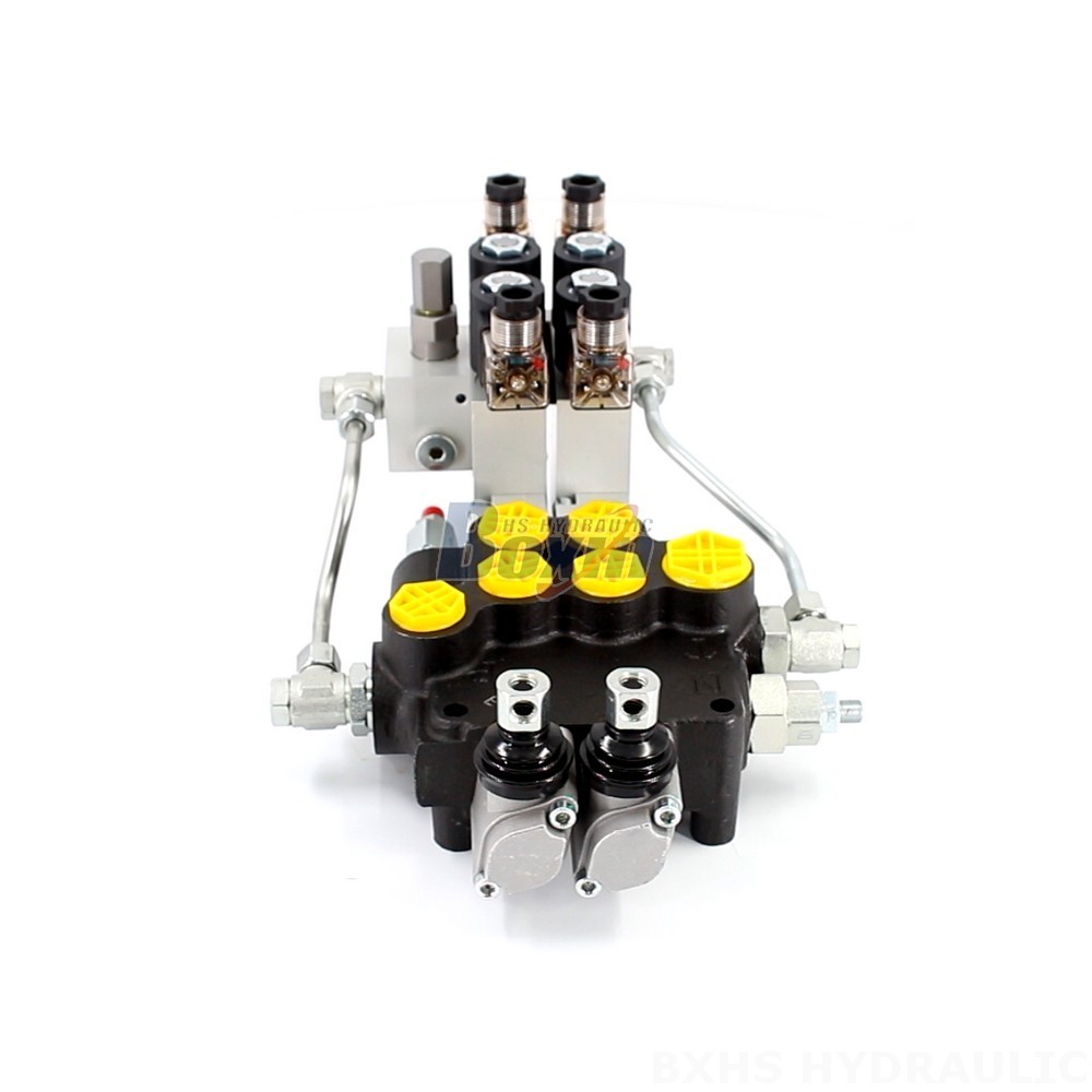 2-Spool Electro-Hydraulic Valve | P80 Model | Factory Direct & Customizable main image