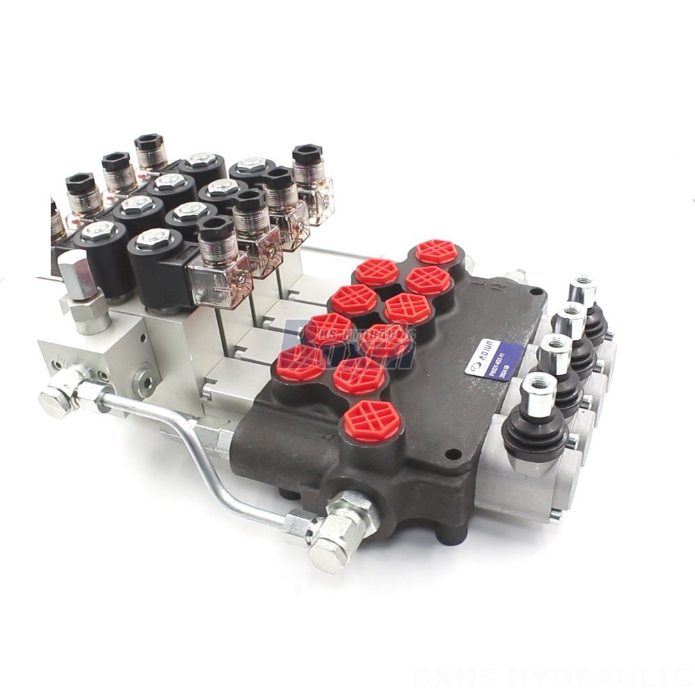 Electro-hydraulic 4-Spool Valve P80: Global Wholesale & OEM main image