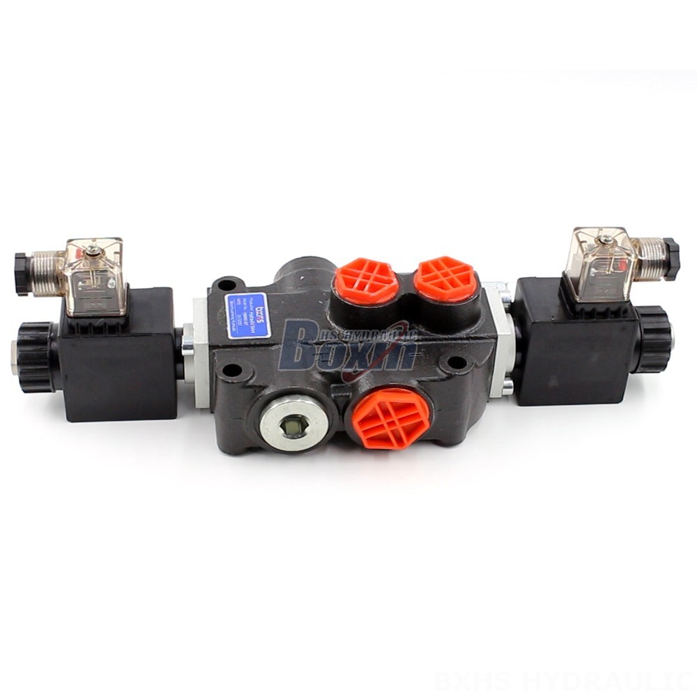 Hydraulic Valve Bank 2 Section Solenoid Directional Control Valve - P80 Series | Wholesale & OEM cover photo