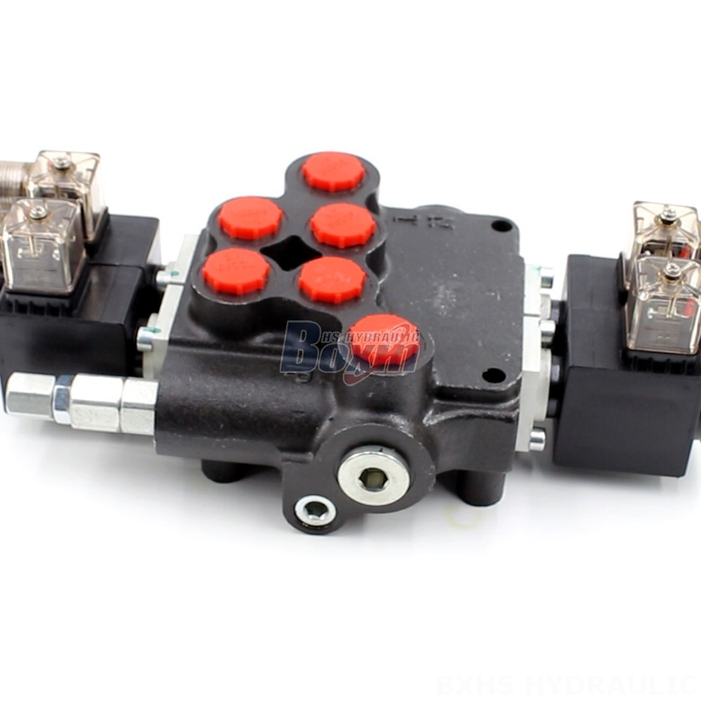 Hydraulic Selector Valve 3 Way Manual Monoblock Directional Valve - P80 Series | Wholesale & OEM cover photo
