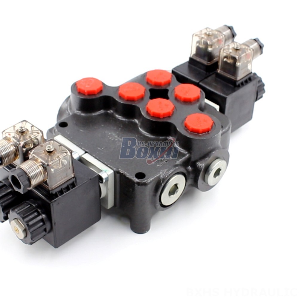 Two Output Hydraulic Levers 2-Spool Hydraulic Valve | P80 Model | Factory Direct & Customizable main image