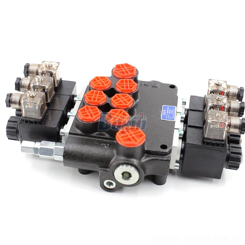 Directional Control Valve Hydraulic Price 3-Spool Monoblock Valve | P80 Series | Factory Direct main image