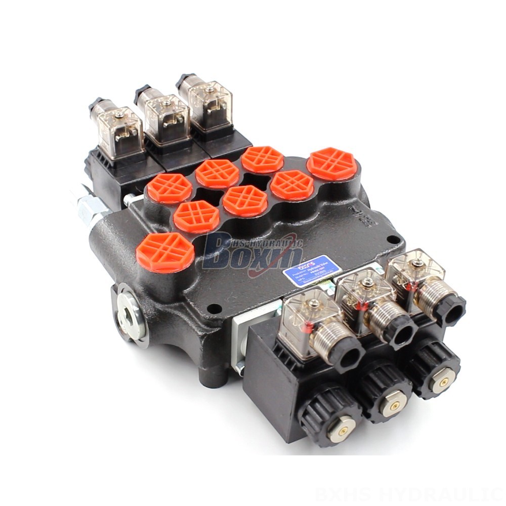 Directional Control Valve Hydraulic Price 3-Spool Monoblock Valve | P80 Series | Factory Direct main image