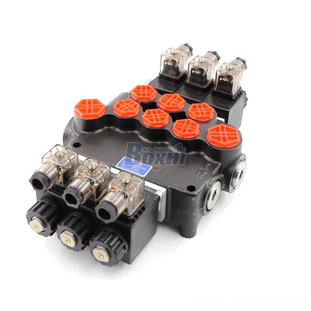 Double Acting Hydraulic Spool Valve Innovative Valve Solutions: P80 Solenoid Directional Valves main image