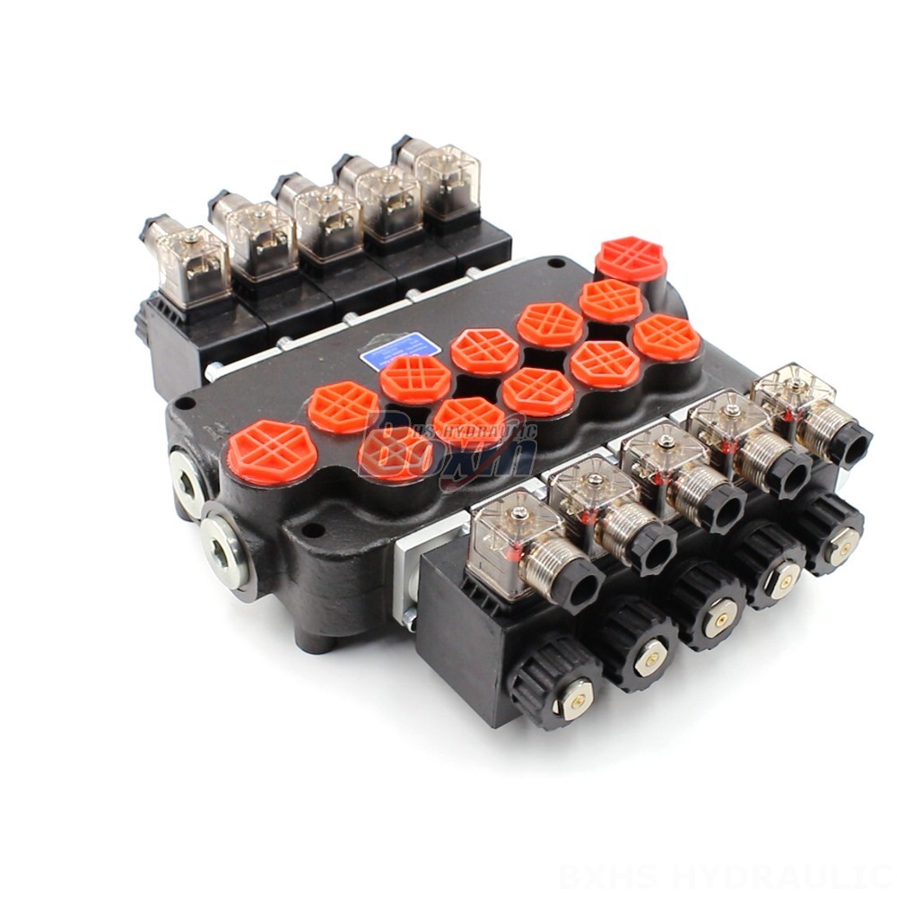 Hydraulic Manual Spool Monoblock Valves Become a Global Distributor for the P80 Hydraulic Valve main image