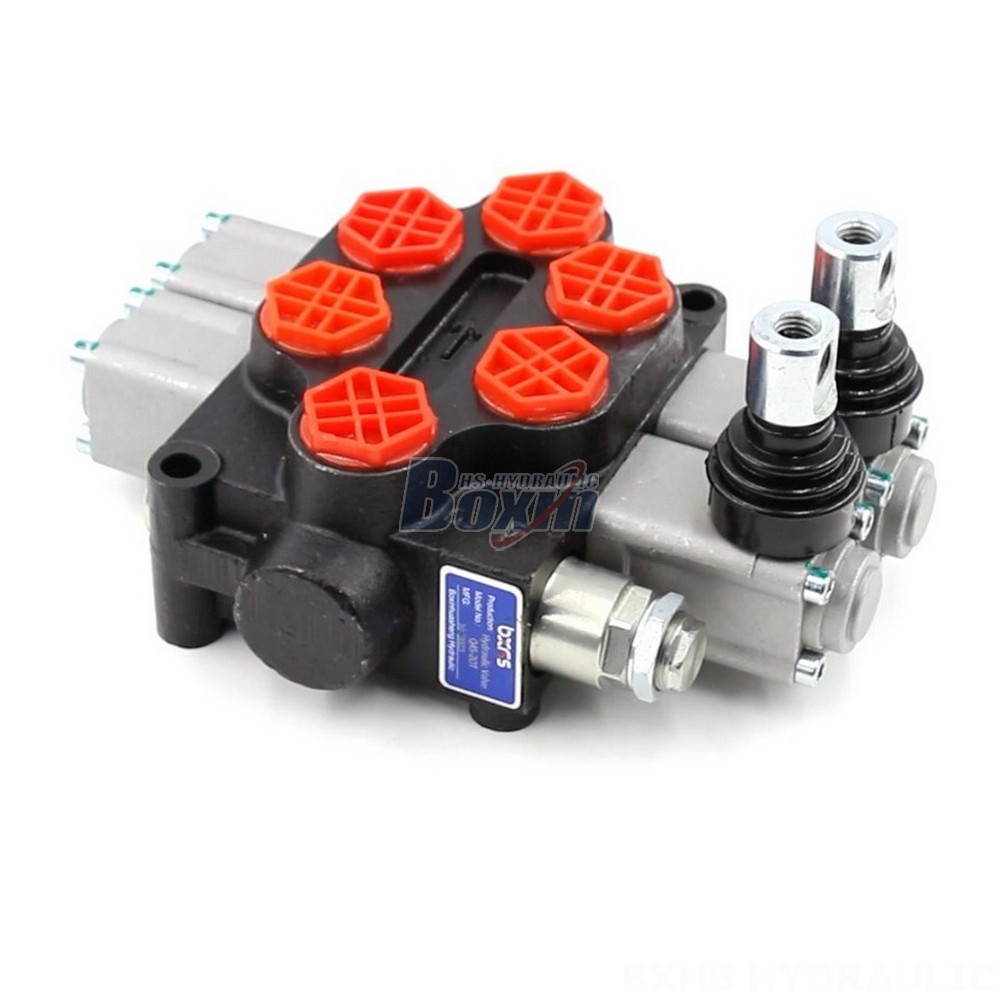 Dual Spool Hydraulic Valve Q45 Manual 2 Spool Monoblock Directional Valve | Premium Hydraulics cover photo