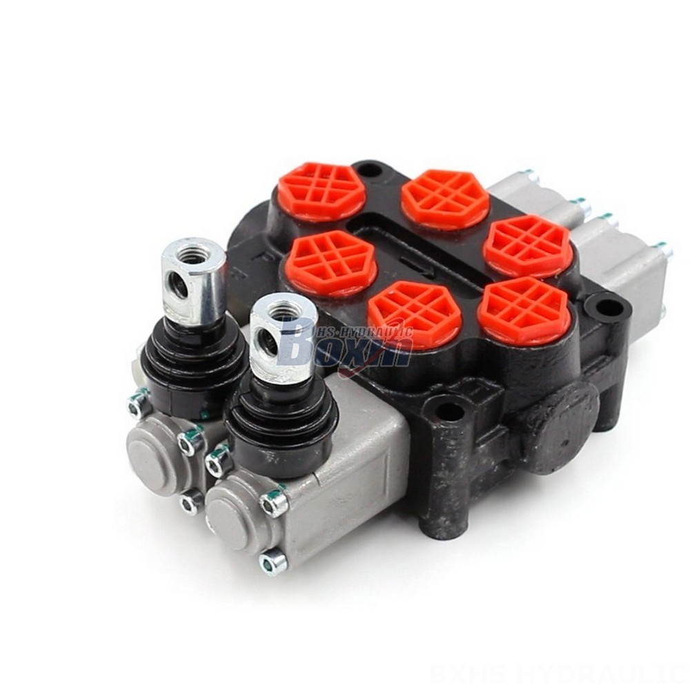 12 Volt Hydraulic Solenoid 2-Spool Hydraulic Valve | Q45 Series | Industry-Leading Performance main image