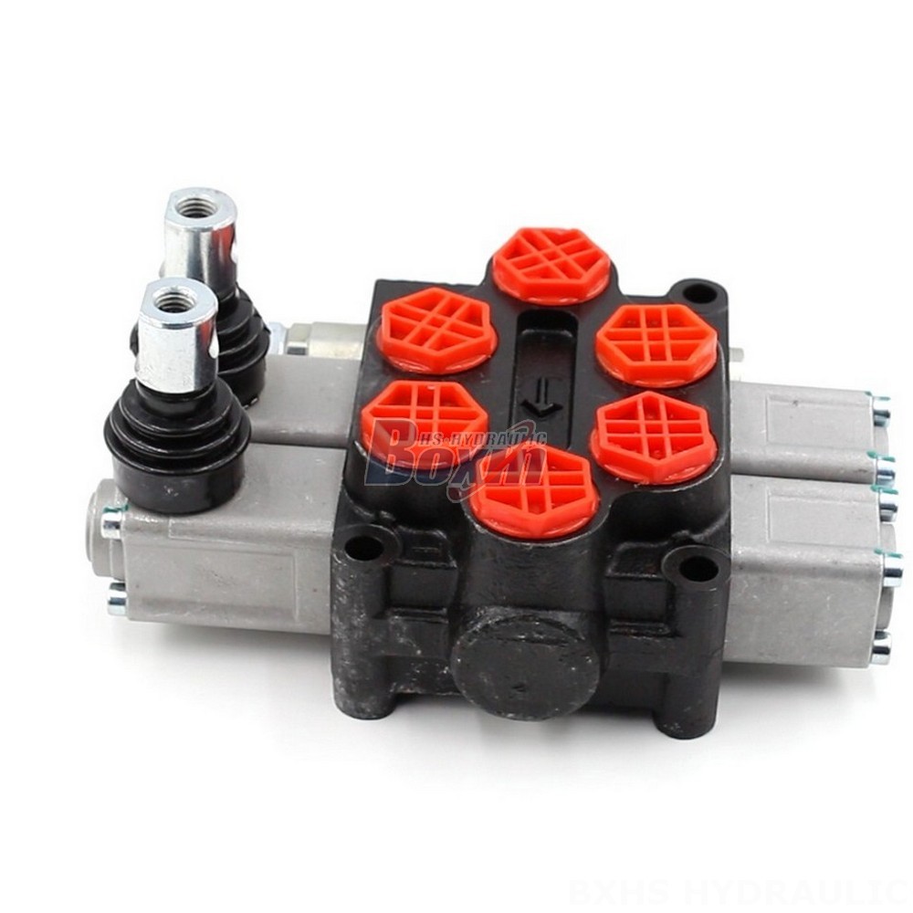 12 Volt Hydraulic Solenoid 2-Spool Hydraulic Valve | Q45 Series | Industry-Leading Performance main image