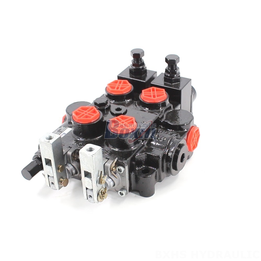 RD5200-OU2 Manual 2 Spool Hydraulic Control Valve: Factory Direct main image