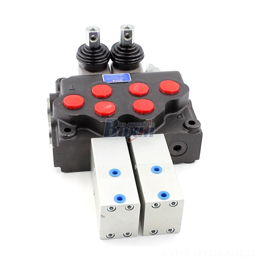 Selector Valve Hydraulic 2-Spool Pneumatic Valve | SD11 Model | Factory Direct & Customizable main image