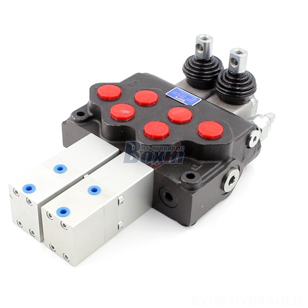 Selector Valve Hydraulic 2-Spool Pneumatic Valve | SD11 Model | Factory Direct & Customizable main image