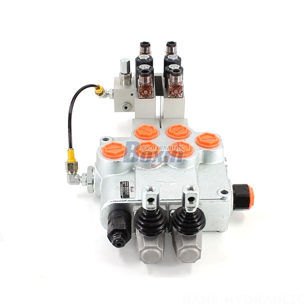 Direct from Factory: SD18 Electric 2 Spool Monoblock Directional Valves main image