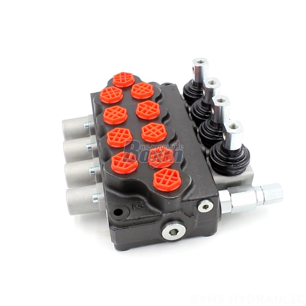 Hydraulic Control Valve Pneumatic SD5-G38 4 Spool Monoblock Valve: OEM & Private Label Services main image