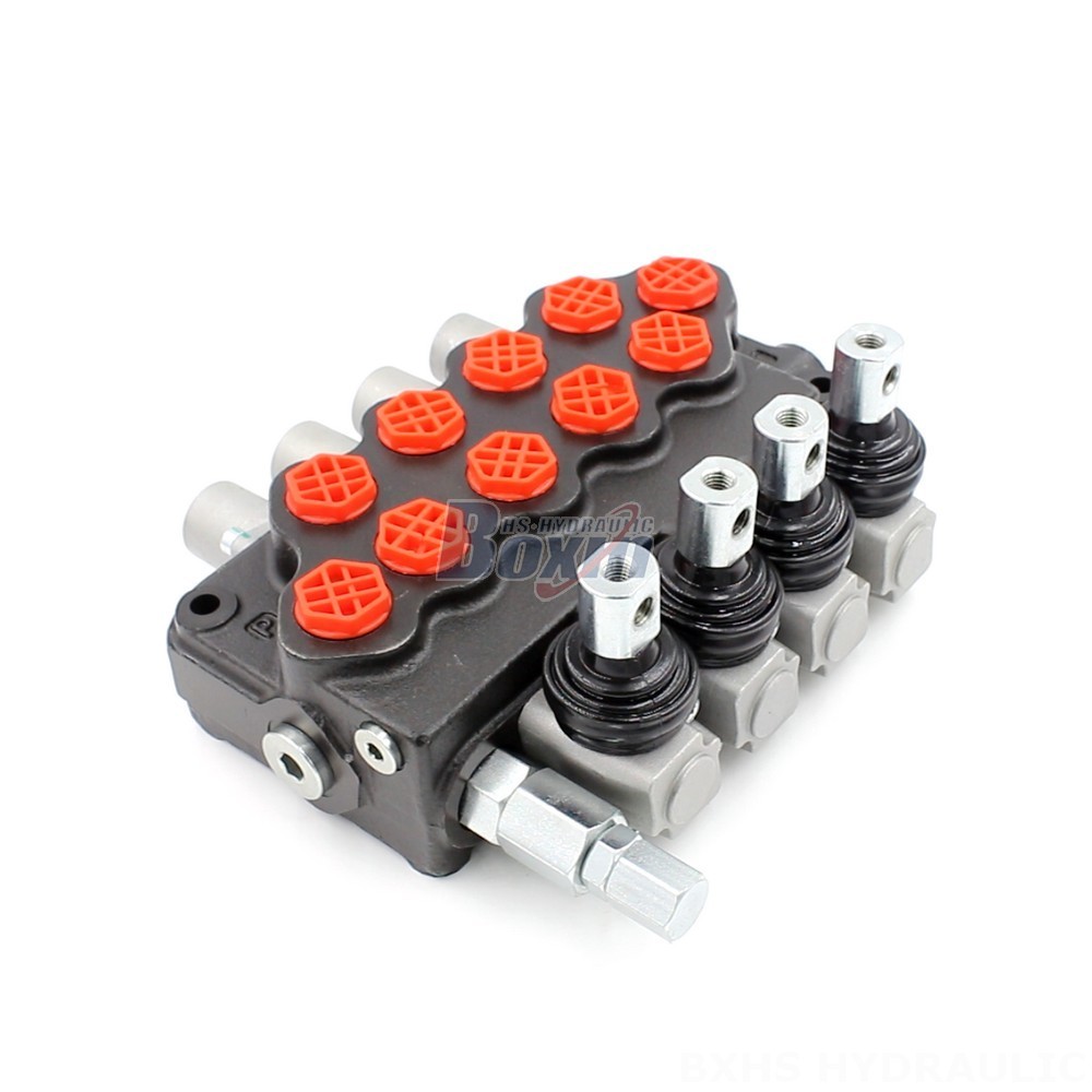 Hydraulic Control Valve Pneumatic SD5-G38 4 Spool Monoblock Valve: OEM & Private Label Services main image