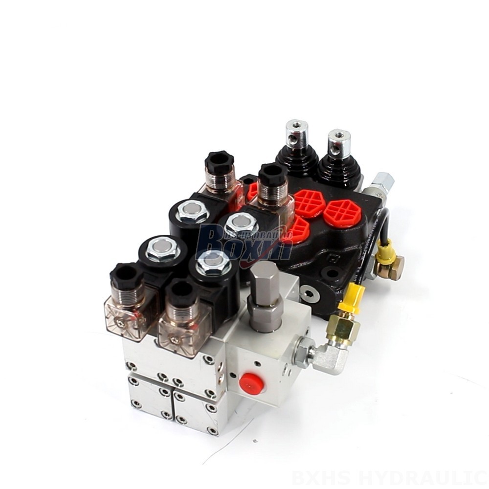SD5 Monoblock Electro-hydraulic Directional Valve: 2 Spool Fluid Control Solution main image