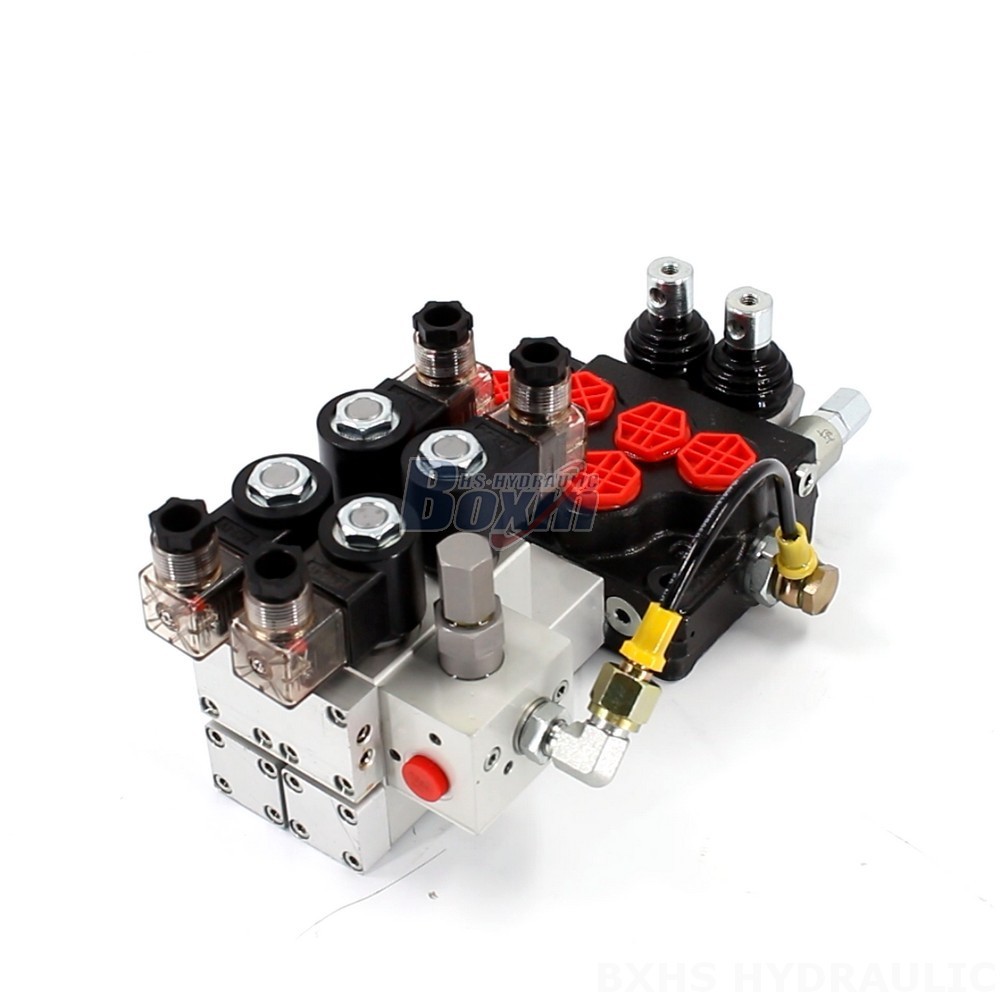 Hydraulic Product Manufacturer Offers SD5 Electro-hydraulic 2 Spool Monoblock Valves cover photo
