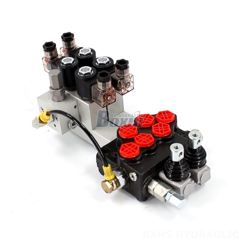 Hydraulic Product Manufacturer Offers SD5 Electro-hydraulic 2 Spool Monoblock Valves main image