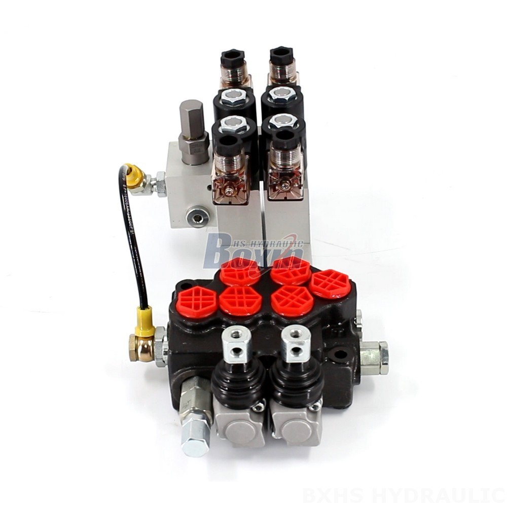 Seeking Global Distributors, Wholesalers, Agents for SD5 Electro-hydraulic 2 Spool Monoblock Directional Valve main image