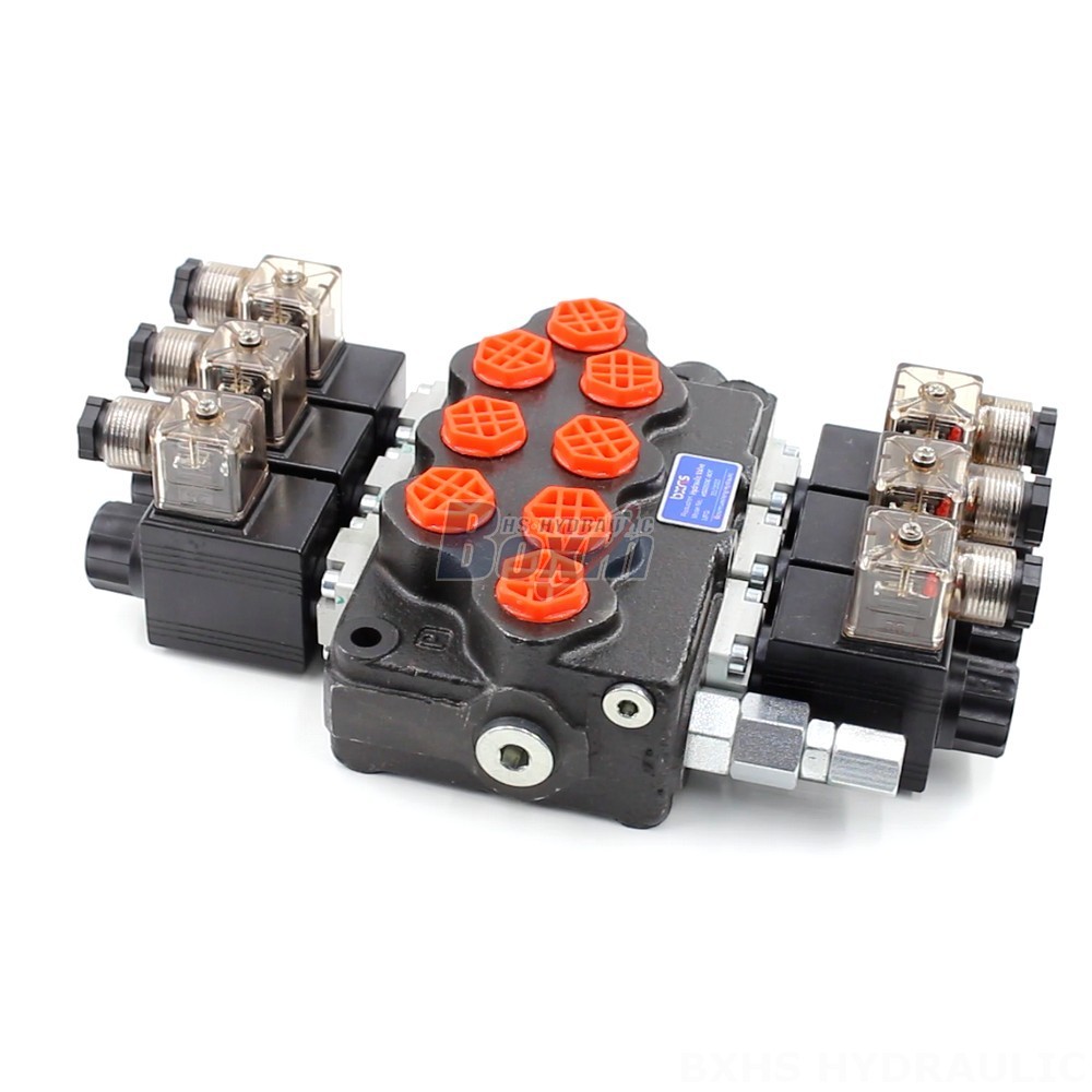 4 Way 2 Position Direction Control Valve 3 Spool Hydraulic Valve - SD5 Series | Wholesale & OEM cover photo