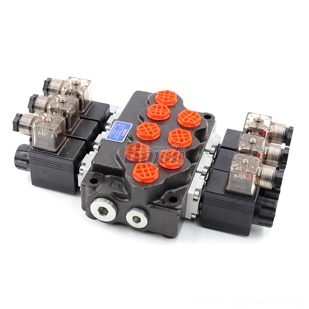 Flow Control Valve In Hydraulic System Factory Supply: SD5 3 Spool Valve Direct from the Source cover photo