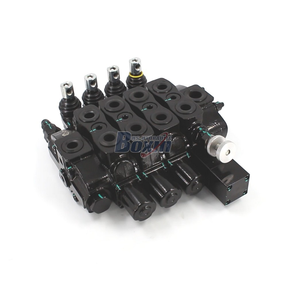 SD8-OTAMW Manual 4 Spool Sectional Directional Valve for Hydraulic Systems cover photo