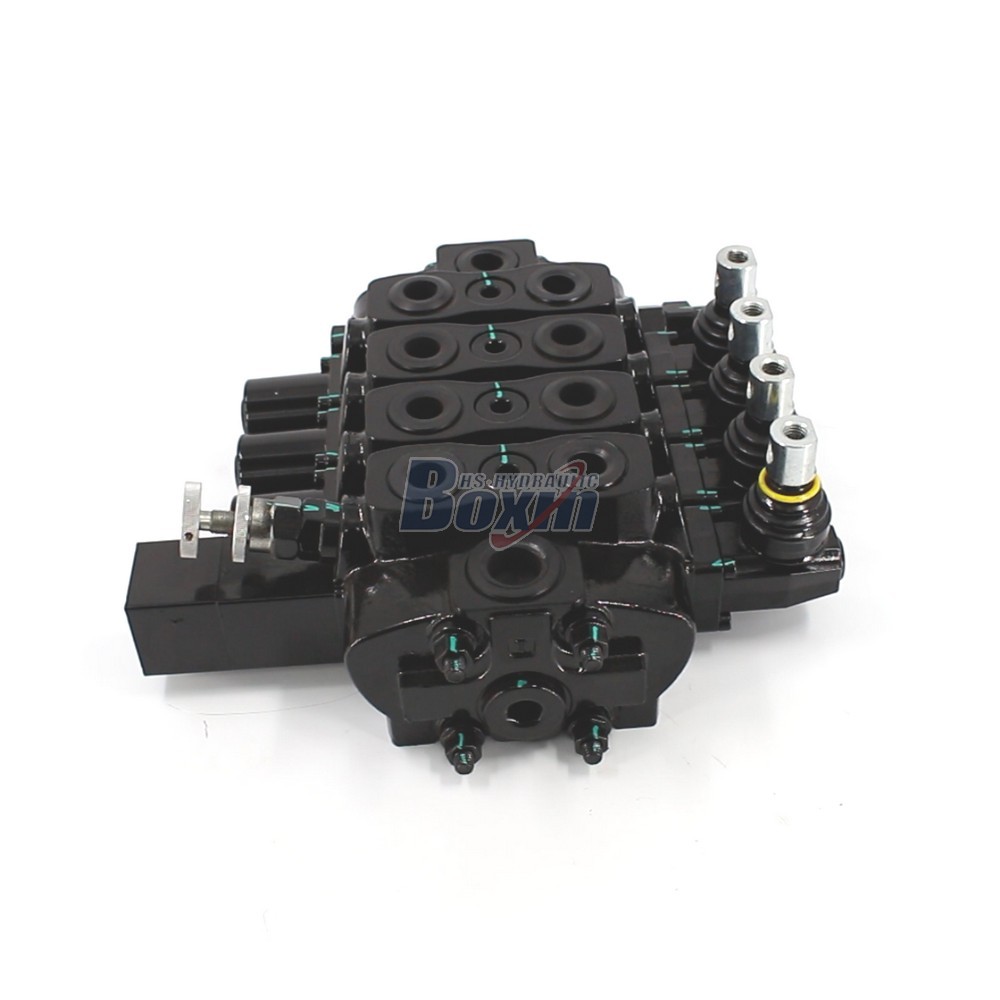 High Performance SD8-OTAMW Manual 4 Spool Sectional Valve main image
