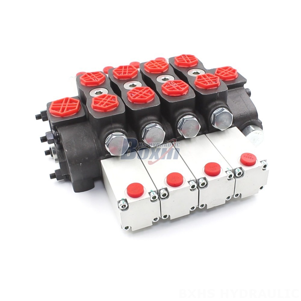 SD8 Hydraulic 4 Spool Valve: Factory Direct Supply, Global Reach main image