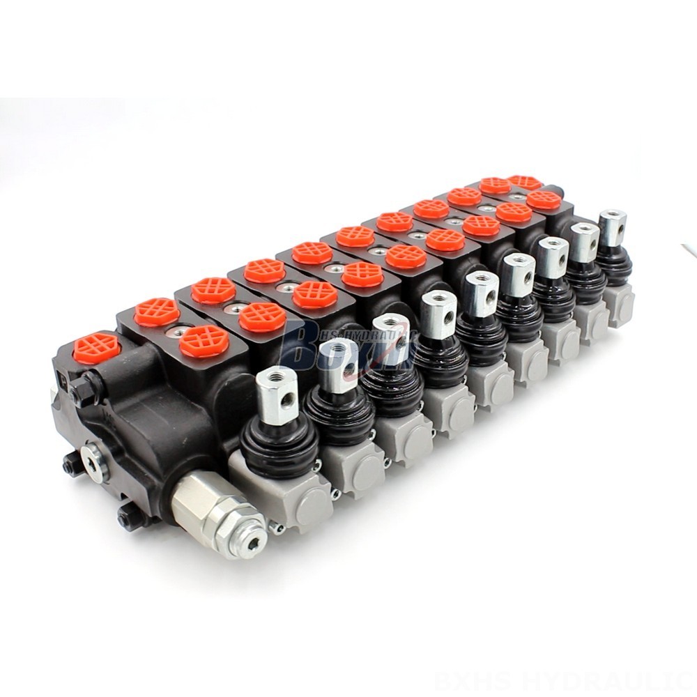 Factory Wholesale Supply: SD8 9 Spool Hydraulic Valves from the Manufacturer main image