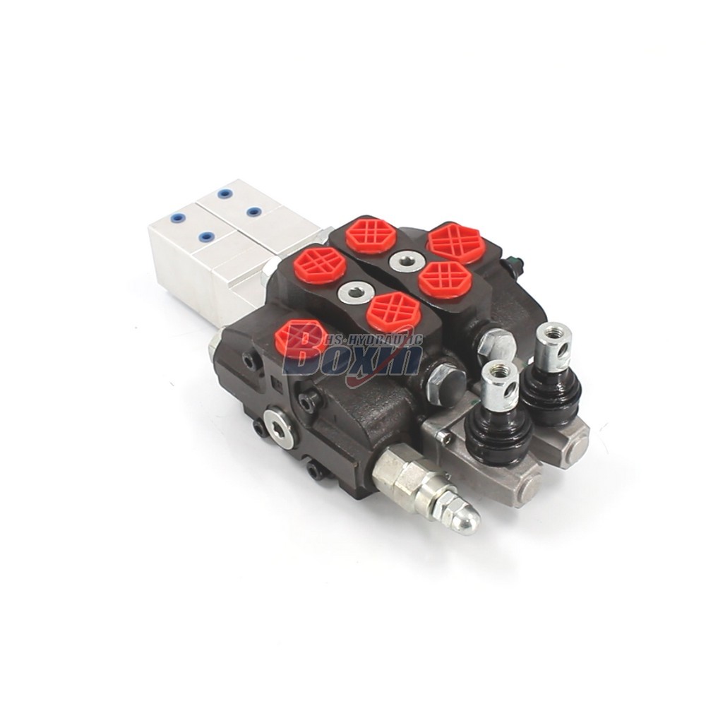 Professional Production SD8 Pneumatic 2 Spool Sectional Control Valve main image
