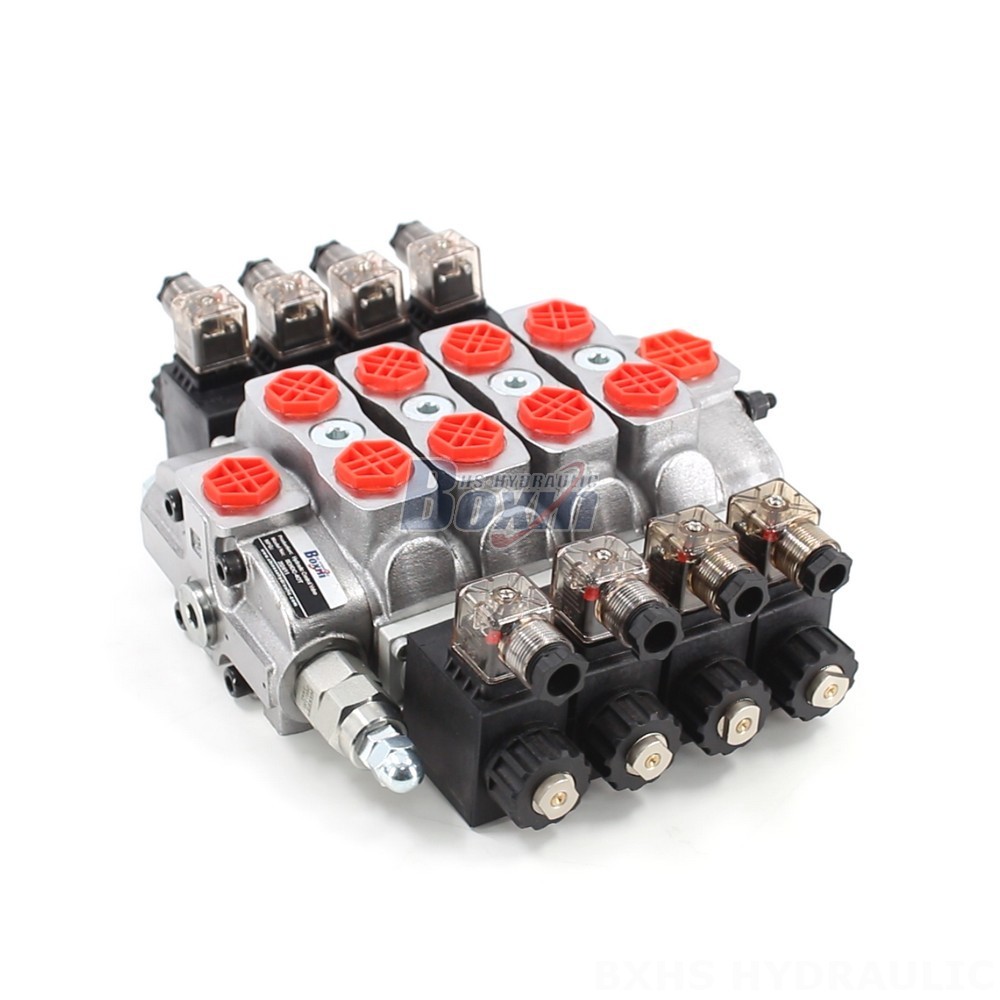 4 Spool Directional Valve SD8 - Hydraulic Valve Manufacturer main image