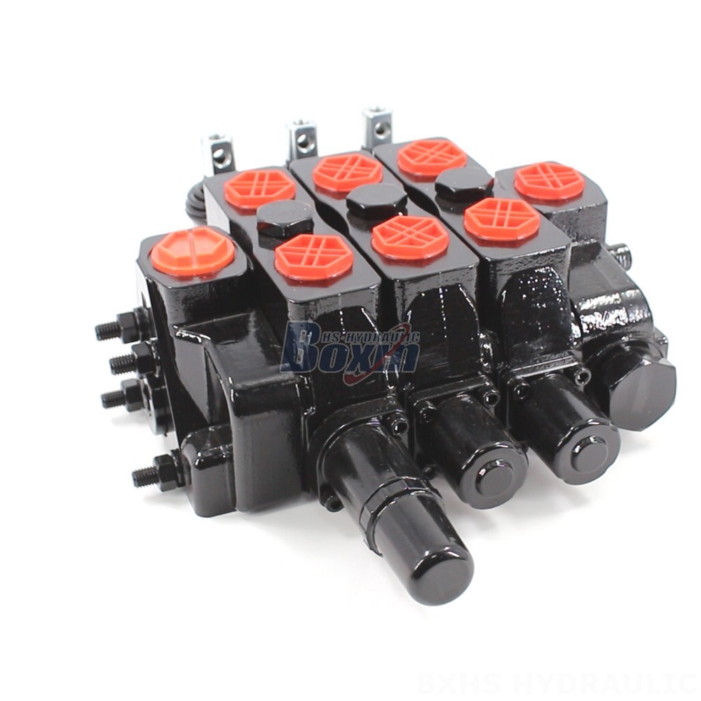 SDS180 Hydraulic & Manual 3-Spool Directional Valve - Factory Direct main image