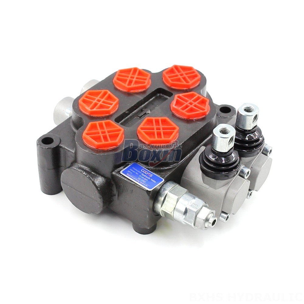 4 Way Hydraulic Solenoid Valve ZT20 Manual 2 Spool Monoblock Directional Valve | Wholesale & OEM main image